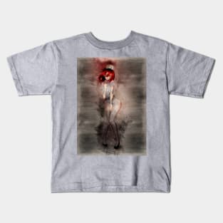 Cinnabar Anime Watercolor Kids T-Shirt